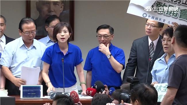 藍軍突襲改議程　遭嗆：規則都不遵守