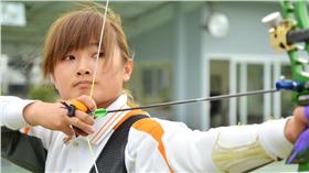 里約奧運中華射箭隊林詩嘉（圖／統一獅提供）