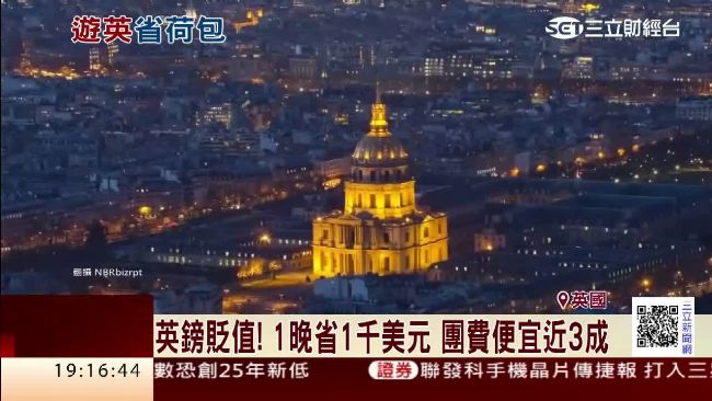 英鎊大貶10%　精品、旅遊業績旺