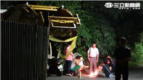 賴姓汽車維修員遭垃圾車斗夾頭慘死（翻攝畫面）