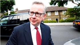 英國司法大臣戈夫（Michael Gove）。（圖／路透社／達志影像）