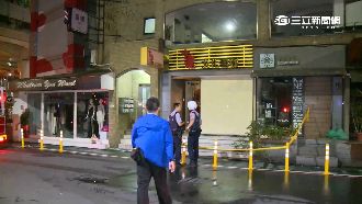 文物店疑因私人恩怨　遭丟信號彈警告