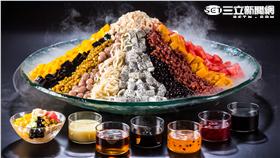 晶華軒巨無霸冰品：海派剉冰。（圖／台北晶華酒店提供）