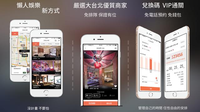娛樂預訂APP　台北台中全面啟動