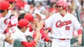 ▲日本職棒廣島東洋鯉魚隊（圖／翻攝自推特）