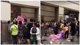 陽帆,演唱會,巧克力花束(臉書 爆料公社)
