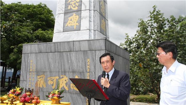 訪抗日紀念碑　馬英九：我不是反日派