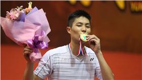 中華台北羽球公開賽,周天成,圖／中央社