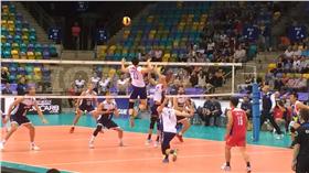 排球,世界排球聯賽,德國,希臘,體育
圖／中央社