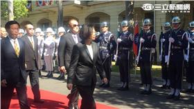 ▲總統蔡英文南下出席三軍五校畢業典禮（圖／盧冠妃攝）