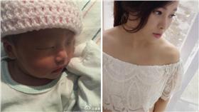 伊能靜　女兒　小米粒
圖／伊能靜微博