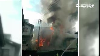 大火延燒兩民宅　老婦睡夢中驚恐逃生