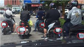 機車車牌777（圖／翻攝自爆料公社）