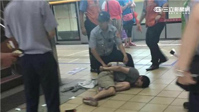 男進北捷亂開瓦斯　警已帶回釐清案情