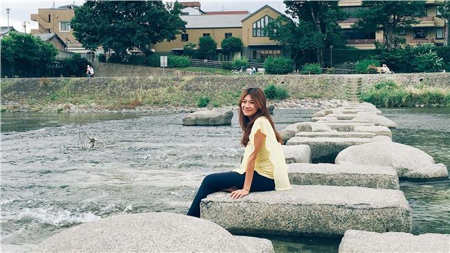 京都／跳一次好運一整年烏龜石