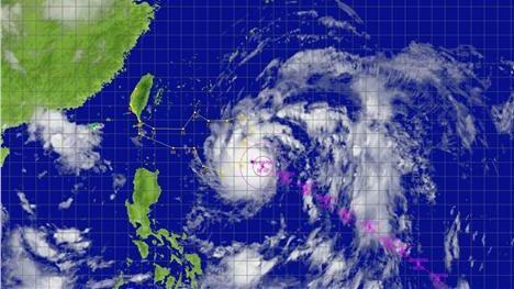 首颱即強颱！氣象局：60年來首例