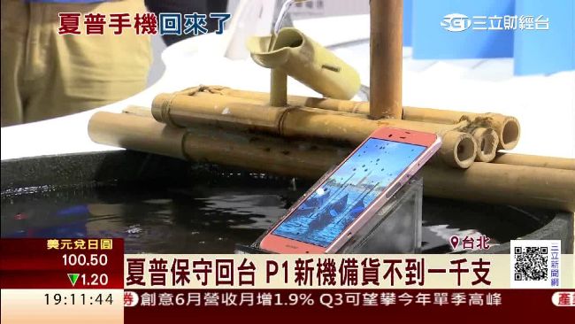 夏普機皇P1來台　主打照相極速對焦