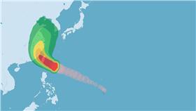 0707強颱尼伯特 中央氣象局