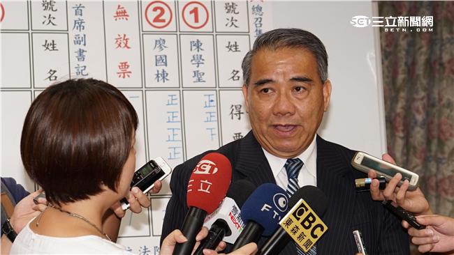 國民黨團首任總召直選　廖國棟勝選