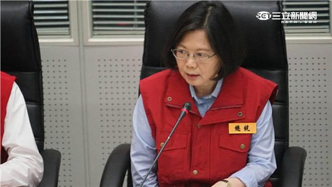 上任首遇強颱　蔡英文：務必落實撤離