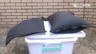吸水就擋水！「科技沙包」熱銷近千個