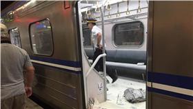 松山車站列車起火－圖／翻攝自網路