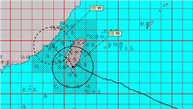 尼伯特颱風 圖／中央氣象局