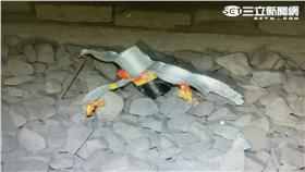 台鐵爆炸,爆裂物（翻攝畫面）