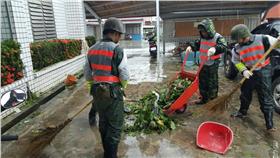 國軍救災／翻攝自國防部發言人臉書