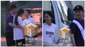 黃曉明,Angelababy,懷孕(翻攝自《全民星探》微博)