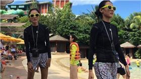 張柏芝爆瘦，網友心疼。（圖／翻攝自李友的摄影微博）