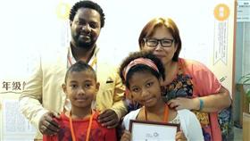 霸凌,爸爸,外籍人士,同學,李恩,文筆,作文,比賽,溫世仁文教基金會,教育,親情,溫暖
圖／中央社
