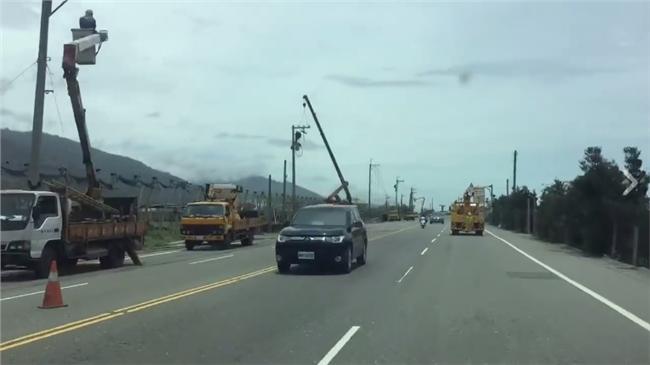 全台復電估98%　台東萬戶仍無電用