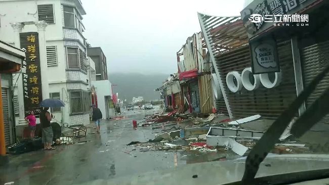 離島民宿毀損嚴重　恐需半個月才恢復