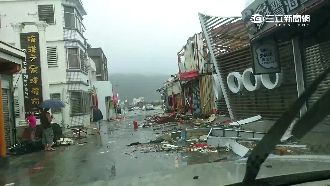 離島民宿毀損嚴重　恐需半個月才恢復