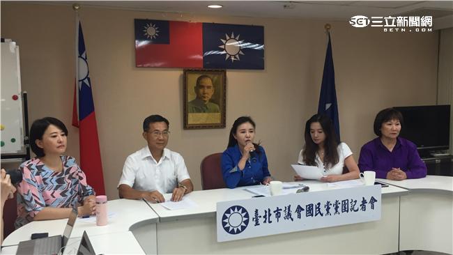 授旗才救災　議員批北市府作秀