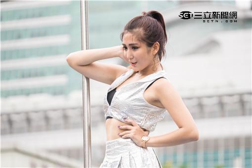 正妹Mina 記者林敬旻攝