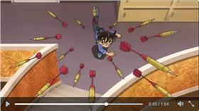 柯南,劇情,超扯,飛鏢 圖／翻攝自推特