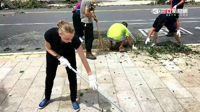 不忍台東重創　熱血外國人助災後復原