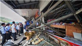 總統蔡英文視察災情