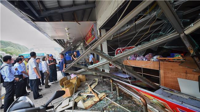 災後視察　小英指示蘭嶼綠島設重建站