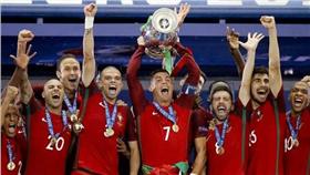 歐洲盃足球賽,葡萄牙,C羅（圖／美聯社／達志影像）