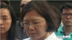 ▲蔡英文喊台東加油　他貼照看到小英總統的悲與傷…（圖／臉書）