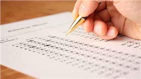 指考、畫卡、閱卷／達志影像／美聯社