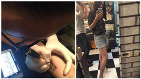 蔡健雅,Tanya,刺青,紋身,合成圖／蔡健雅臉書