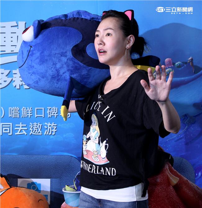 徐熙娣 (小S)出席電影「海底總動員2多莉去哪兒」慈善特映活動。（記者邱榮吉/攝影）


