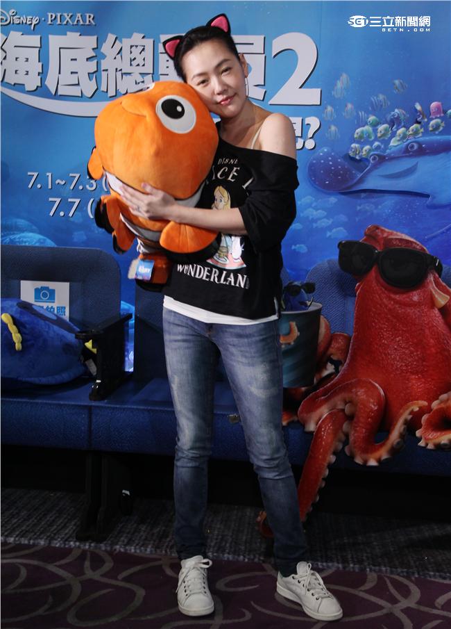 徐熙娣 (小S)出席電影「海底總動員2多莉去哪兒」慈善特映活動。（記者邱榮吉/攝影）

