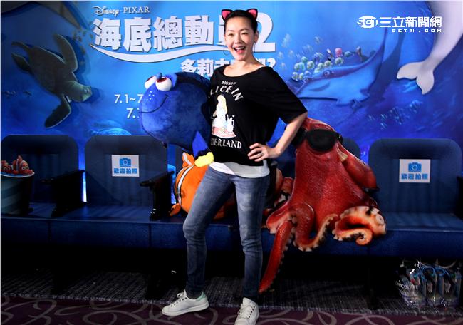 徐熙娣 (小S)出席電影「海底總動員2多莉去哪兒」慈善特映活動。（記者邱榮吉/攝影）

