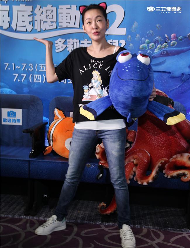 徐熙娣 (小S)出席電影「海底總動員2多莉去哪兒」慈善特映活動。（記者邱榮吉/攝影）


