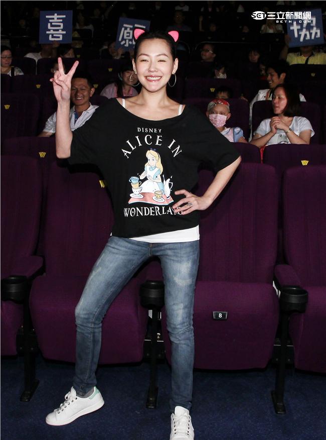 徐熙娣 (小S)出席電影「海底總動員2多莉去哪兒」慈善特映活動。（記者邱榮吉/攝影）

